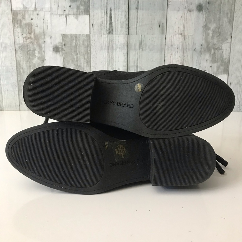 Lucky Brand Leather Ankle Boots Retail $129 - Picture 8 of 8
